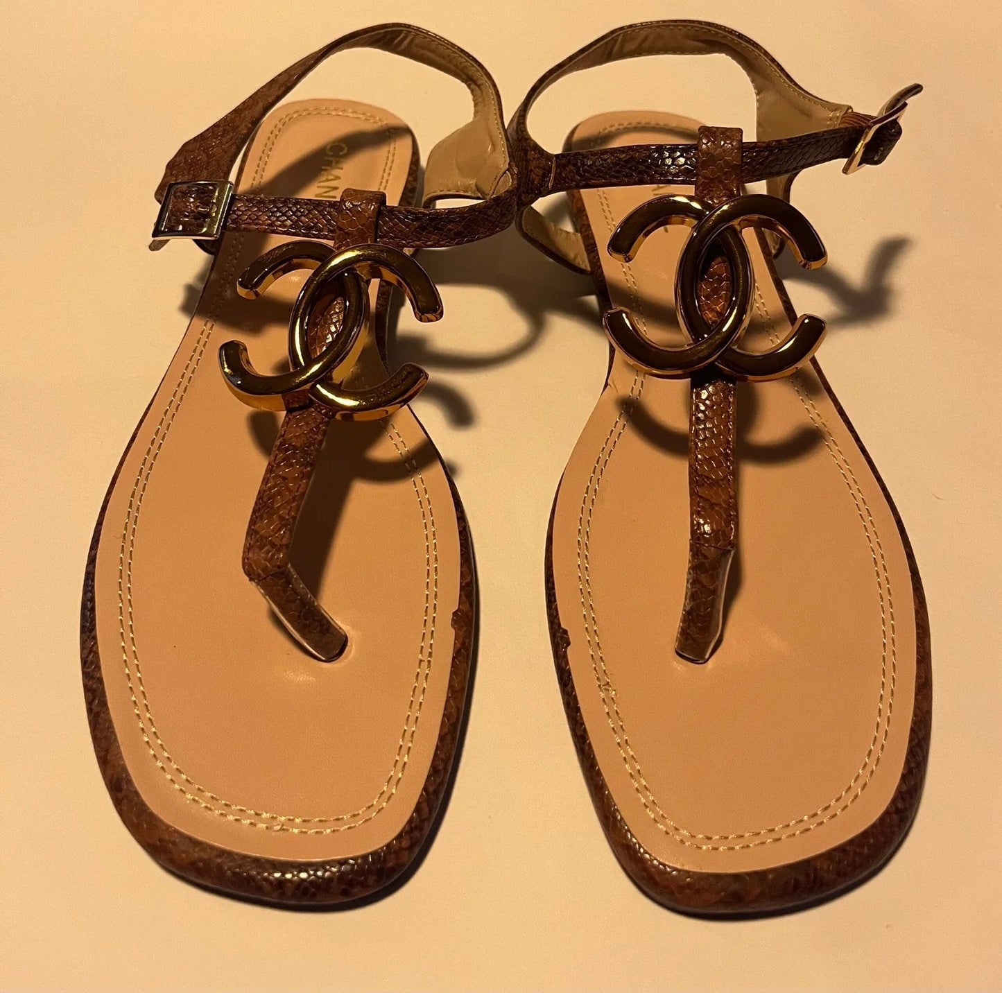 Women Thong Sandals With Back CC